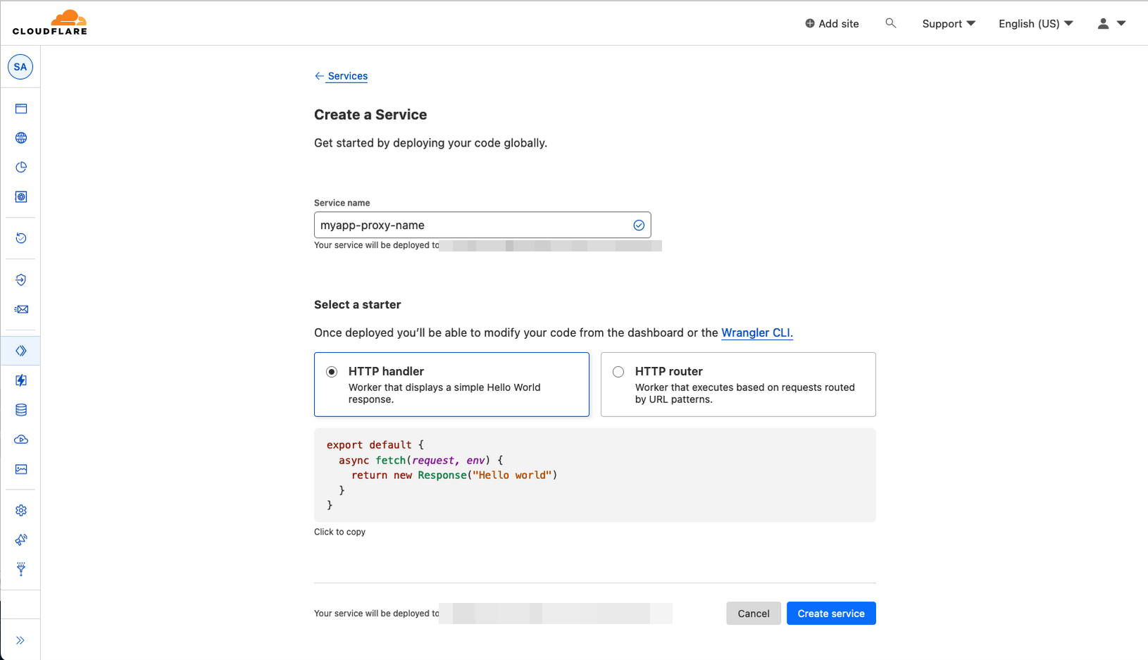 Name your worker so you will recognize it in the future. Naming a Cloudflare Worker to proxy requests to Firebase Authentication